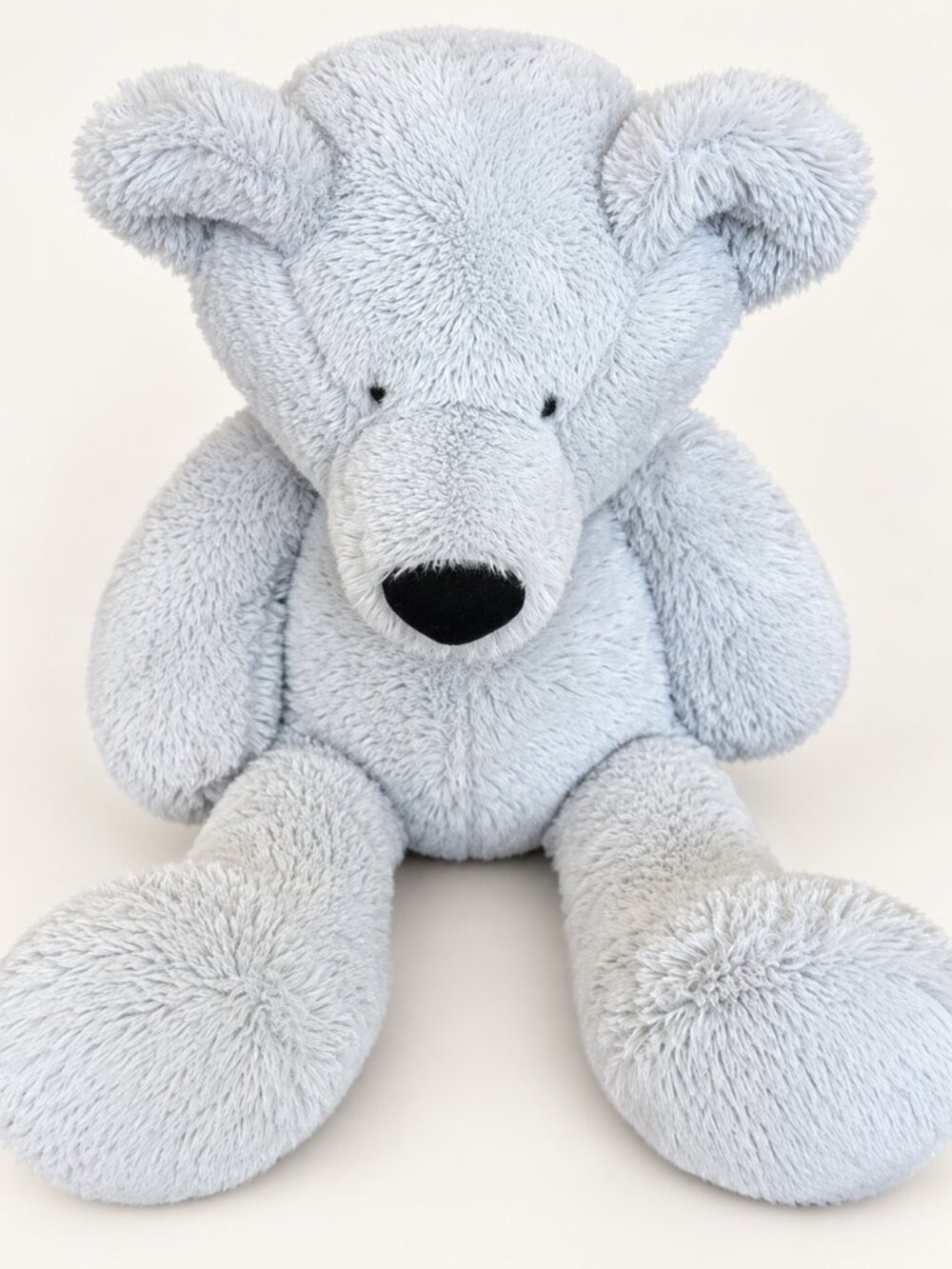 RH Baby & Child Large Blue Plush Bear 32” Nursery Stuffed Animal